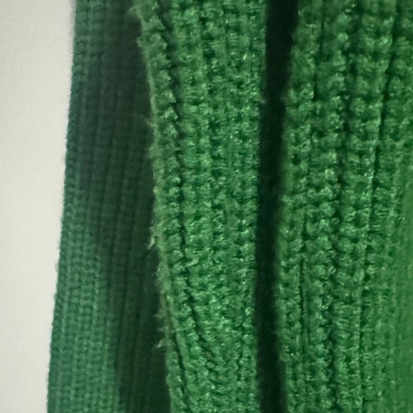 Varley Marcie Fair Isle Knit Verdant Green Women's Turtleneck Sweater Small - Picture 7 of 10